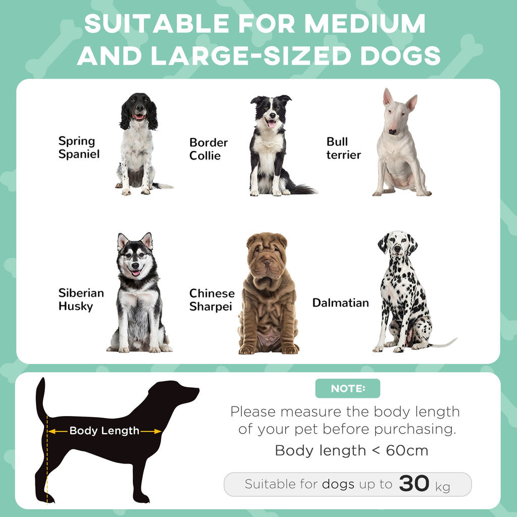 Cooling Raised Dog Bed with Canopy, Light Grey