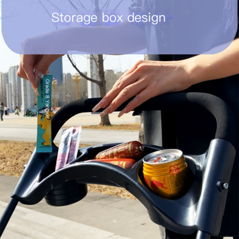 Pet Stroller for Small Dogs and Cats - Lightweight & Foldable